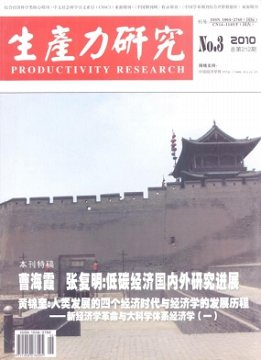《生产力研究》征稿启事